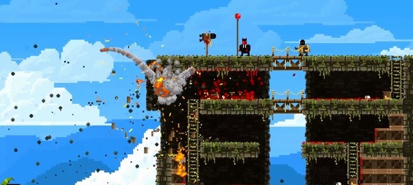 Indie Retro News: BROFORCE - An epic 2D action platformer with GORE!