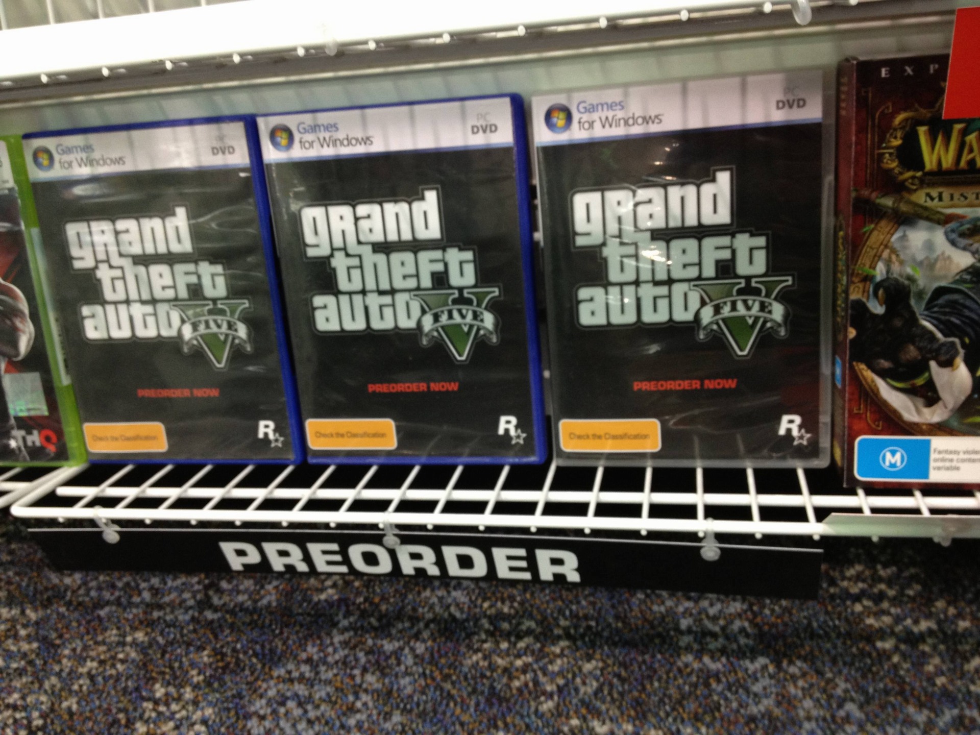 GTA V é listado em loja de jogos