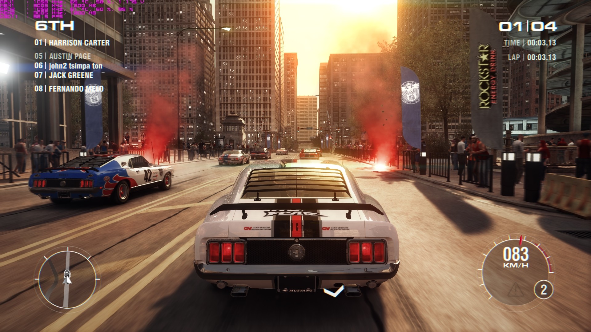 Grid 2 terá multiplayer com pistas que mudam aleatoriamente