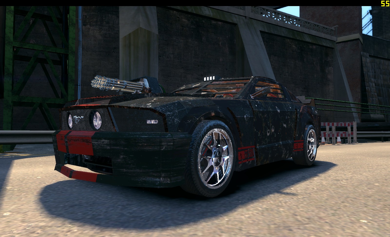 Grand Theft Auto IV - Death Race Car Invades Liberty City