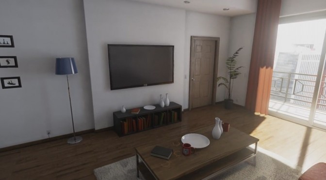 Unreal Engine 4 – New Realistic Rendering Room Tech Demo Will Leave You Speechless