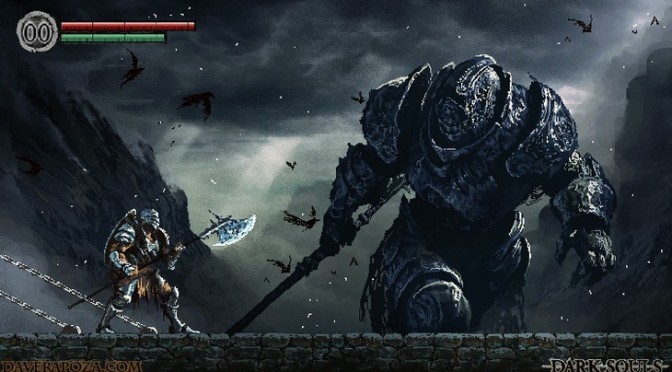 What If Dark Souls Was A 2D 16-Bit Game