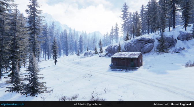 Breaking Bad Cabin Environment Recreated In Unreal Engine 4 – Screenshots + Video