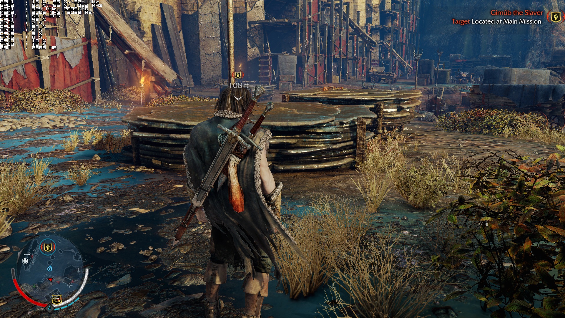 Middle-earth: Shadow of Mordor video: max settings at 2560x1440 on LPC