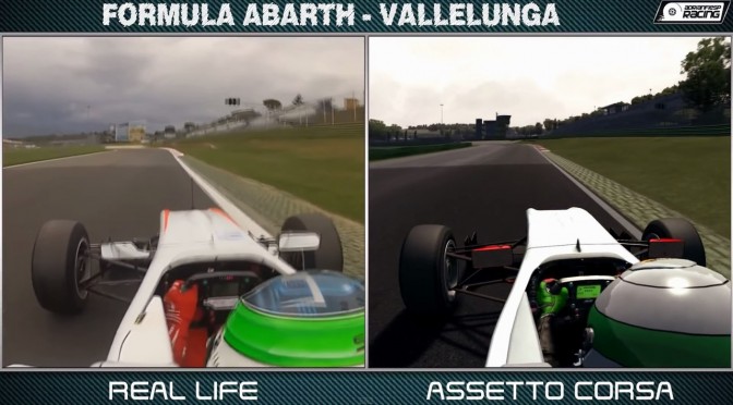 Assetto Corsa 1.09RC – New Real Life vs In-Game Video Comparison