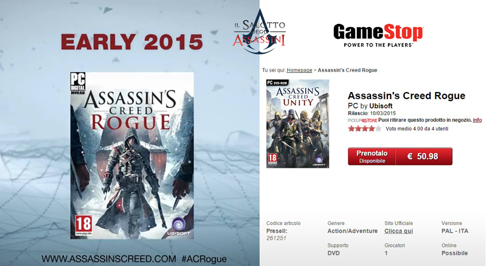 Assassin's Creed Rogue Remastered Official Launch Trailer 
