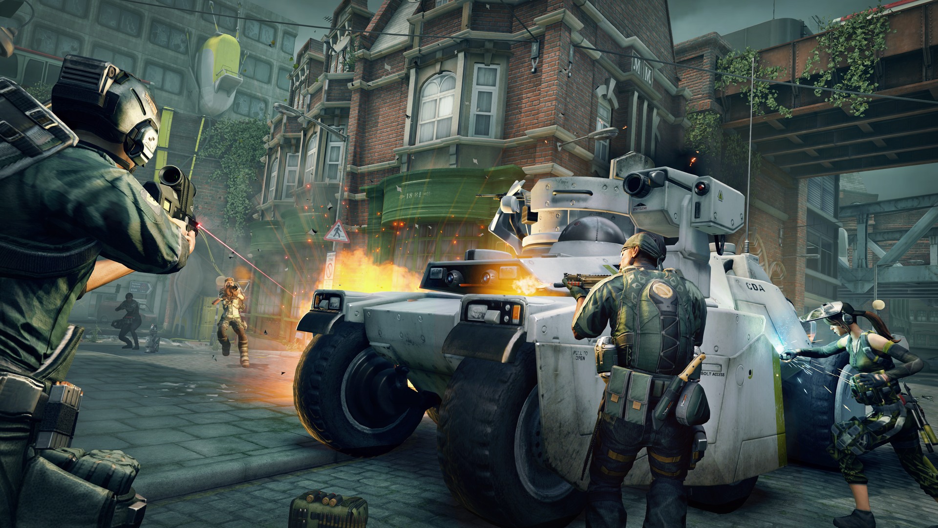 Dirty Bomb will be free at launch. Splash Damage release new gameplay  footage