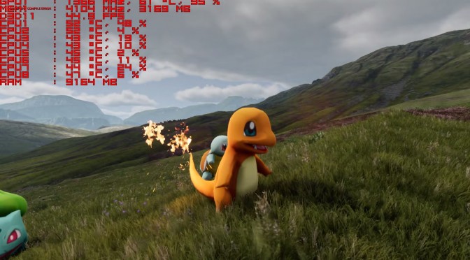 New version released for Pokemon MMO 3D Remake in Unreal Engine