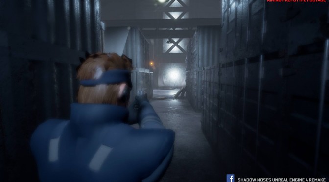 Metal Gear Solid’s Shadow Moses Unreal Engine 4 Remake – Here Is Your First Look At Solid Snake