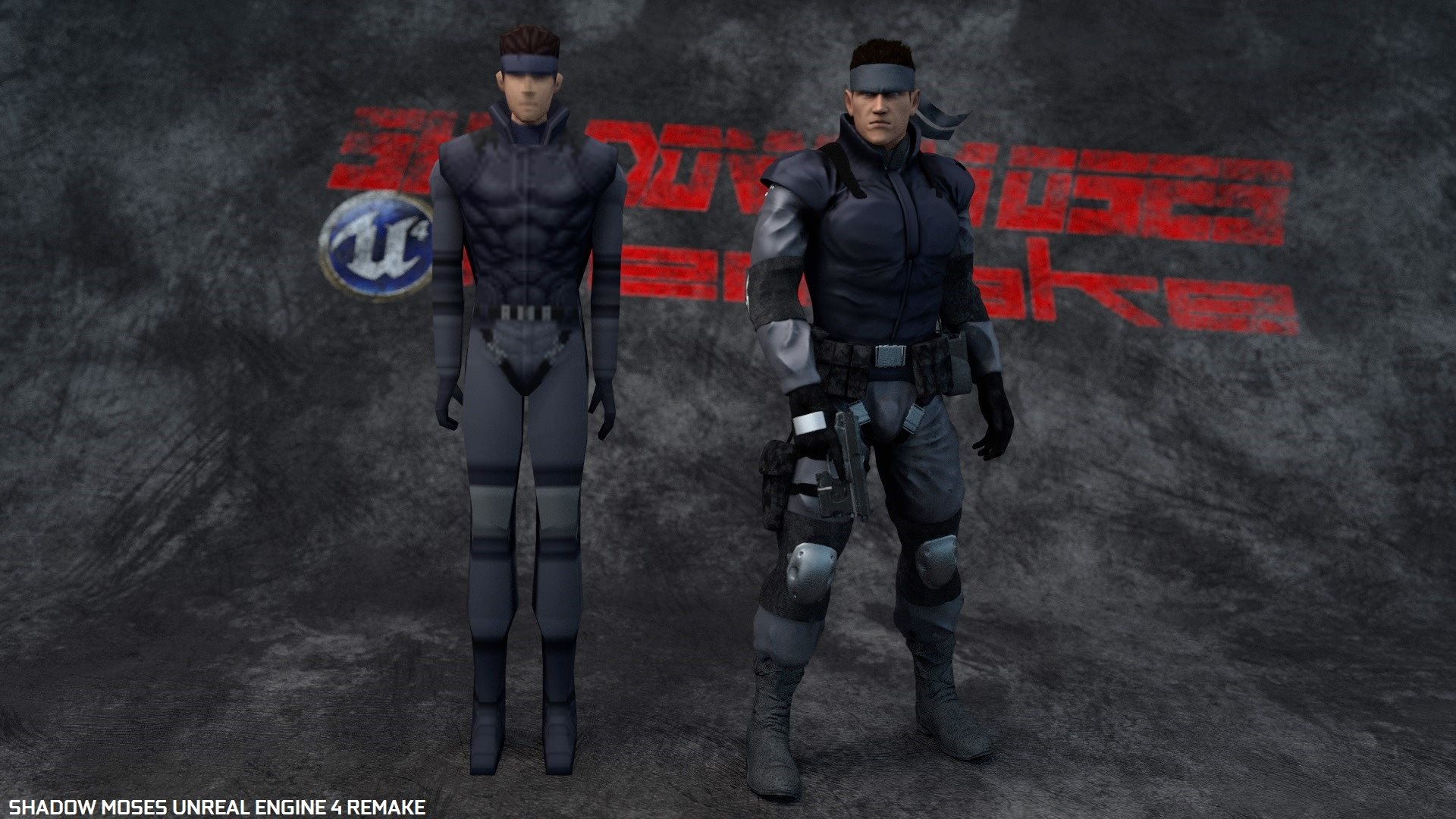 Metal Gear Solid 4 3D Models Download