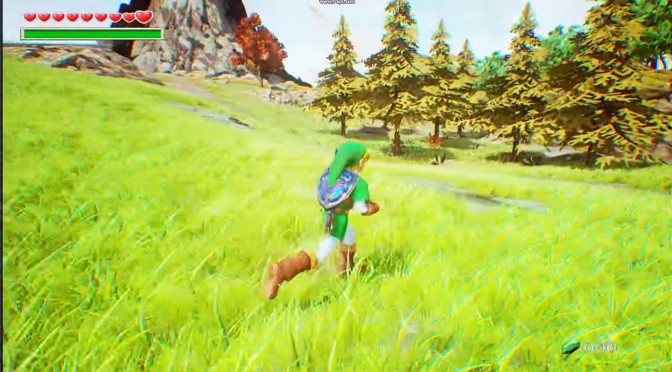The Legend of Zelda: Ocarina of Time’s Hyrule Field Recreated In Unreal Engine 4