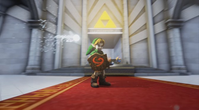 Here Is The Legend Of Zelda: Ocarina Of Time’s Temple Of Time Being Recreated In Unreal Engine 4