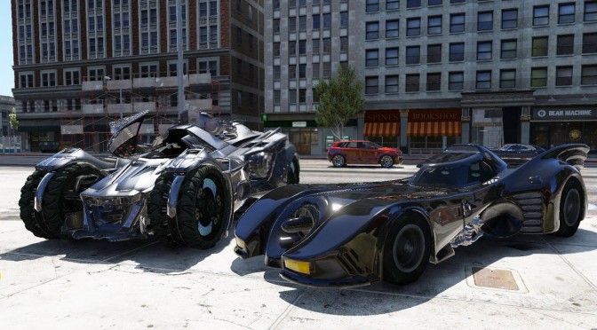 Batman’s Vehicles & Titanic Invade Grand Theft Auto V
