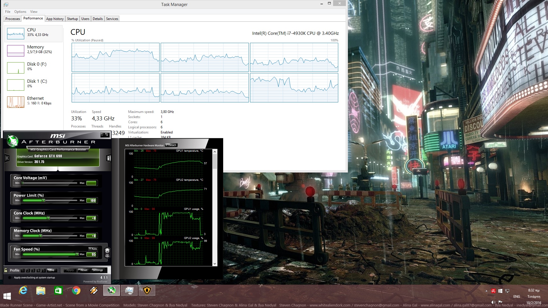 Firewatch CPU Graph