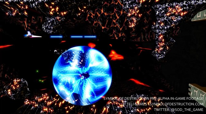 Symbol of Destruction – Side-Scrolling Space Shooter with Fully Destructible Environments, Created by a Single Person
