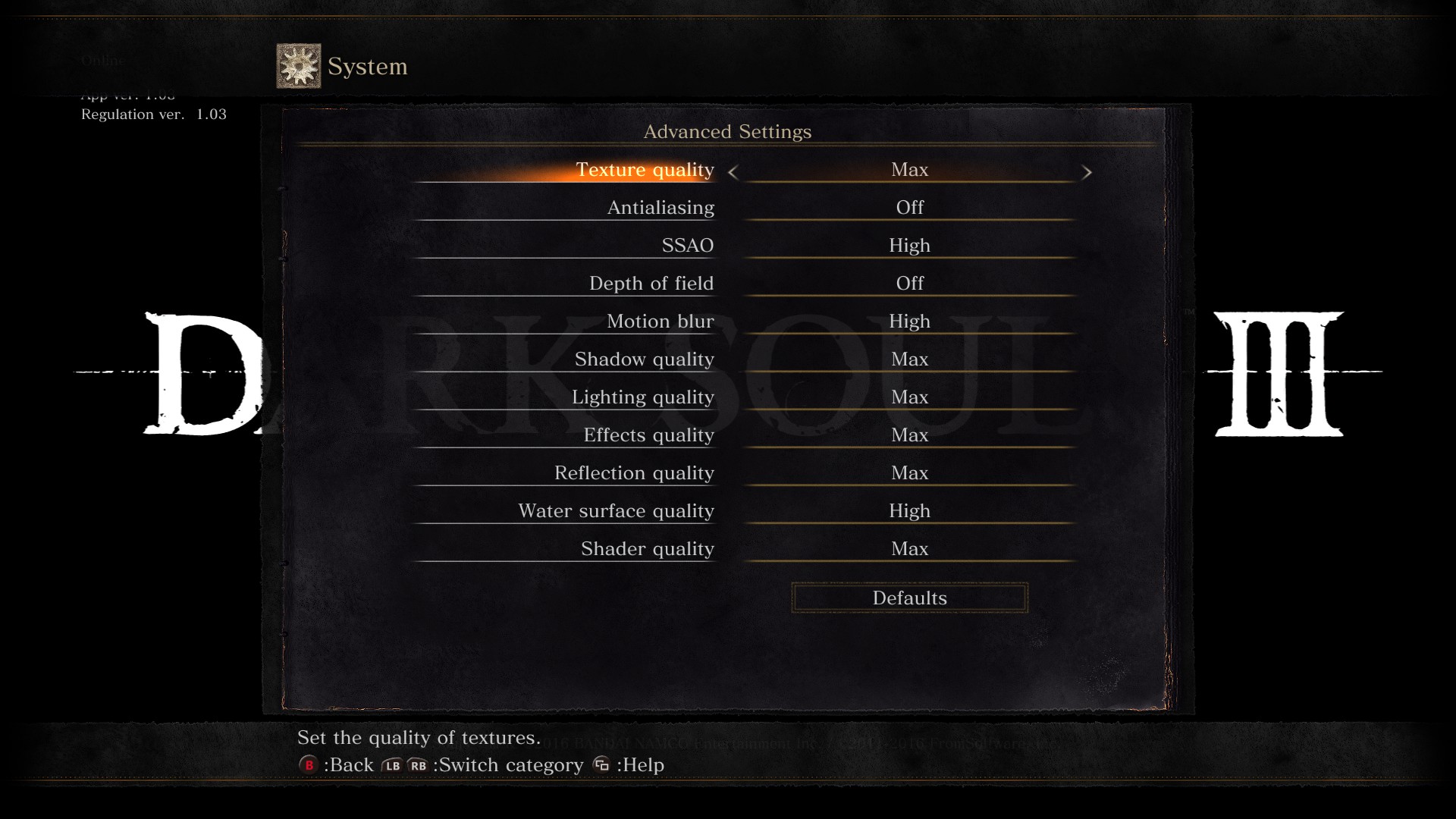 dark souls keyboard controls