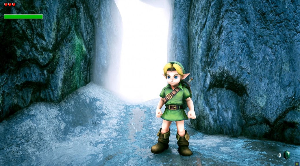 Here Is The Legend of Zelda Ocarina of Time's Zora Domain Recreated In