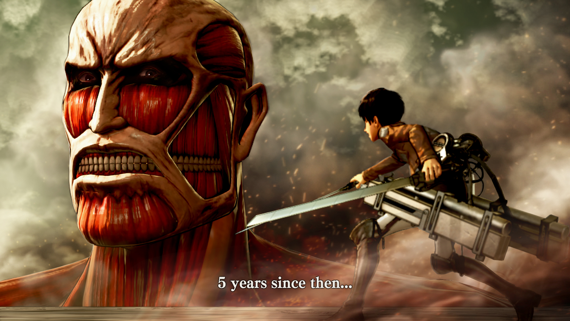 attack on titan game wings of freedom