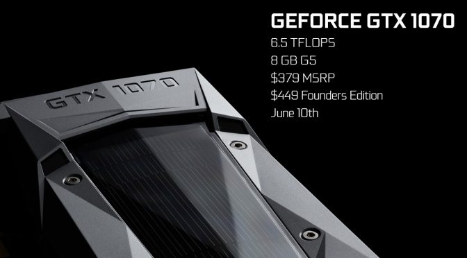 First NVIDIA GTX 1070 benchmarks leaked online, slightly faster than the GTX Titan X