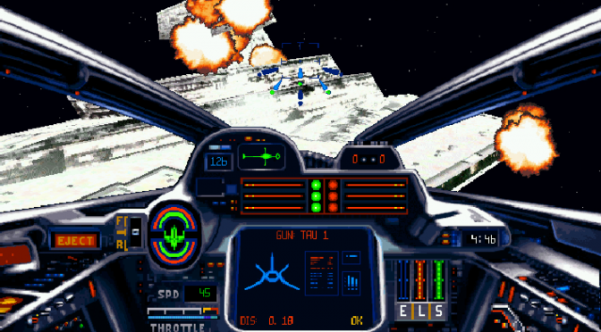 Here is Star Wars: X-Wing from 1993 being recreated in Unity Engine