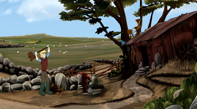 The Little Acre, point-and-click adventure game with hand-drawn animation, is now available