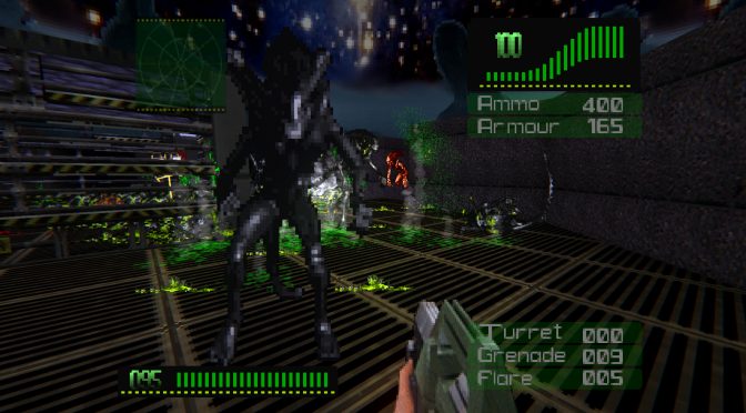 The first beta version of the Alien: Trilogy mod for GZDoom is now available