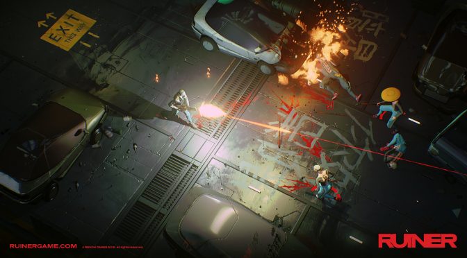 Here is 18 minutes of gameplay footage from the upcoming cyberpunk isometric shooter, RUINER