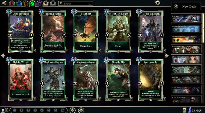 Free to play strategy card game, The Elder Scrolls: Legends, is now available on Steam