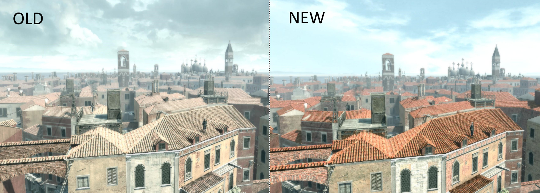 Assassin's Creed 2 - Overhaul 2.0 mod is now available, comparison shots  included