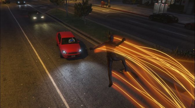 This mod lets you become the Flash in Grand Theft Auto V, now with more powers than ever