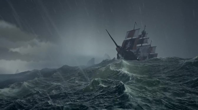 Sea of Thieves storm screenshot header