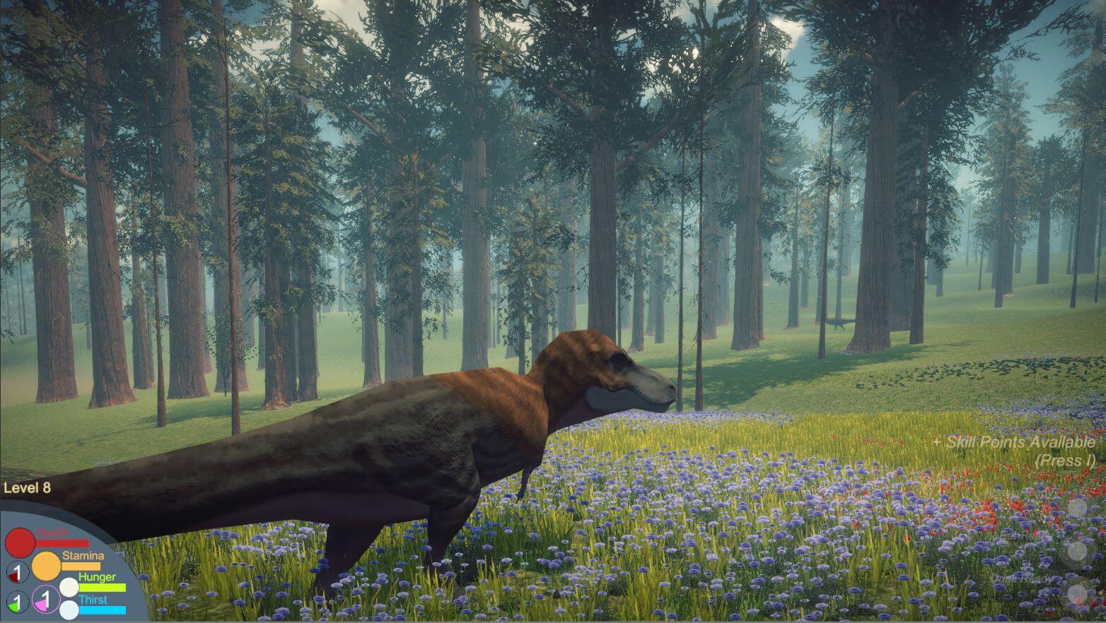 Dinosaurs Prehistoric Survivors is a new survival game in which you play as a dinosaur