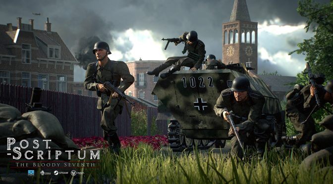 WW2 realism shooter featuring 80-player battle with over 50 vehicles, Post Scriptum, is now available on Steam