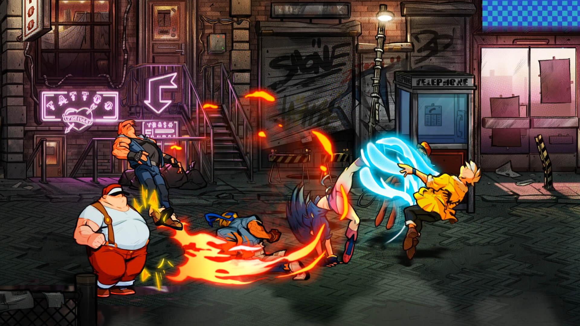 Streets of Rage 4 dev reveals stunning Mark of the Wolves concept footage