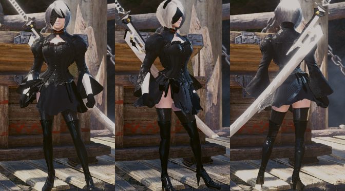 NieR Automata’s 2B comes to Monster Hunter World thanks to this mod