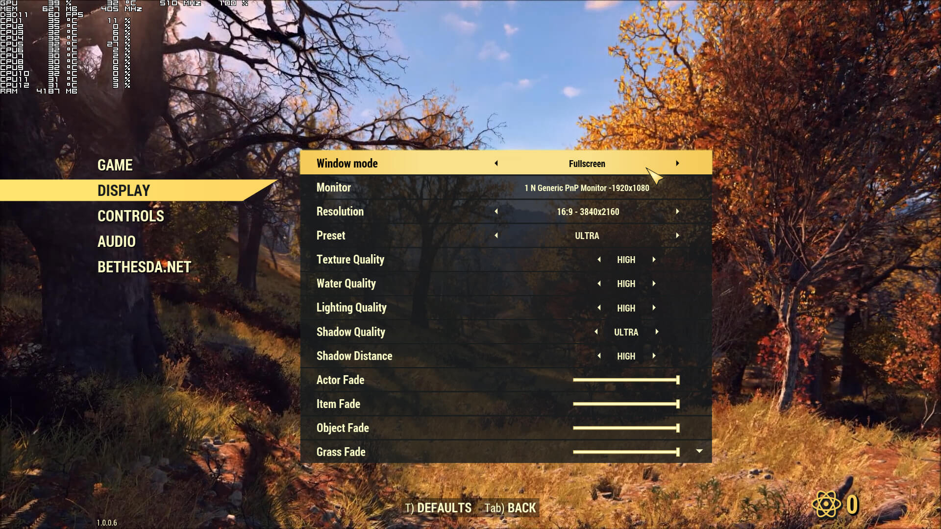 Fallout 76 Pc Performance Analysis