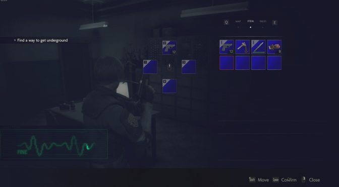 This Resident Evil 2 Remake mod brings back the classic UI from the original 1998 game
