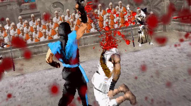 Mortal Kombat looks cool in this 3D retro remake (all stages and fatalities demonstrated)