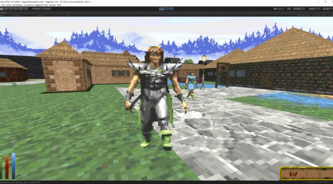 Alpha version released for The Elder Scrolls II: Daggerfall port in Unity Engine