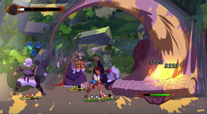 Hand-drawn animated action RPG platformer, Indivisible, releases on October 8th