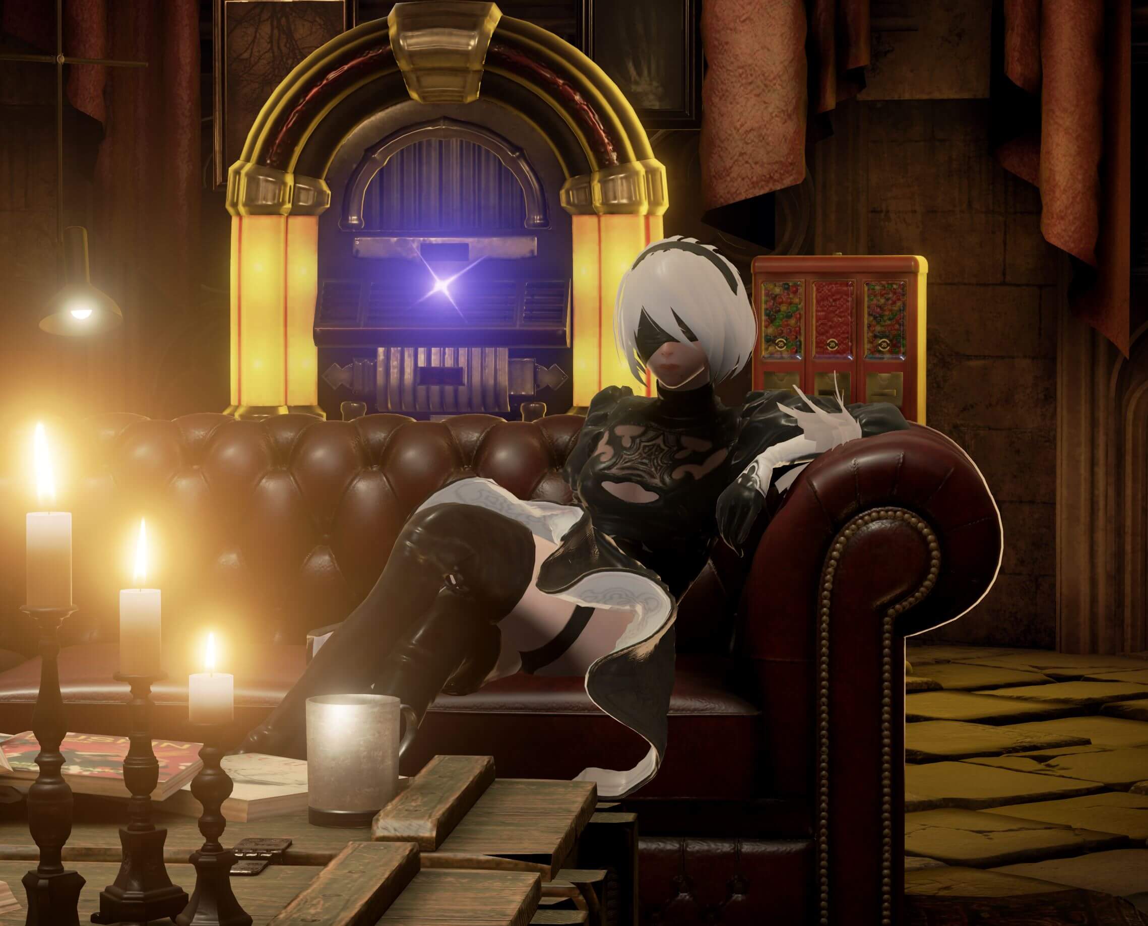 You Can Now Play As 2b From Nier Automata In Code Vein With Full