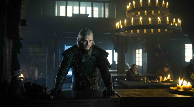 New images from the Netflix The Witcher live-action series show the main characters and a monster