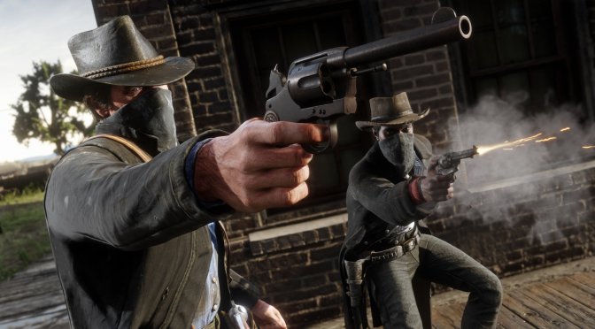 This mod adds “The Matrix” bullet time effect in Red Dead Redemption 2