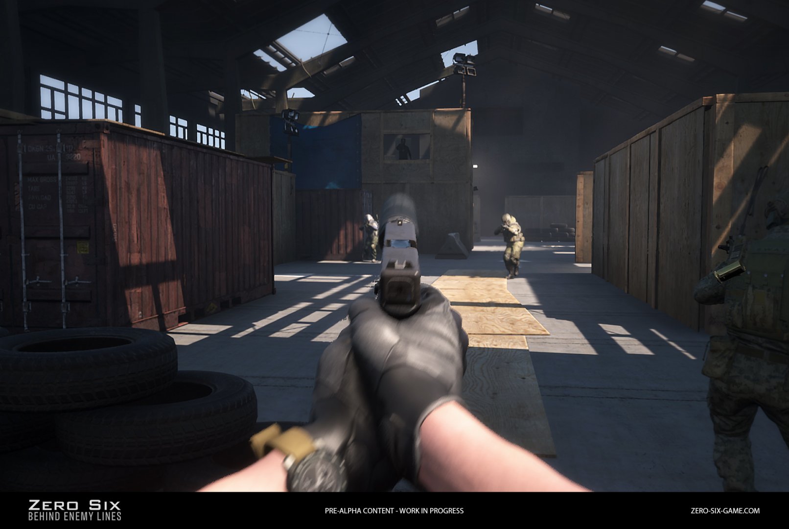 Zero Six - Behind Enemy Lines is a SOCOM-like third-person tactical ...