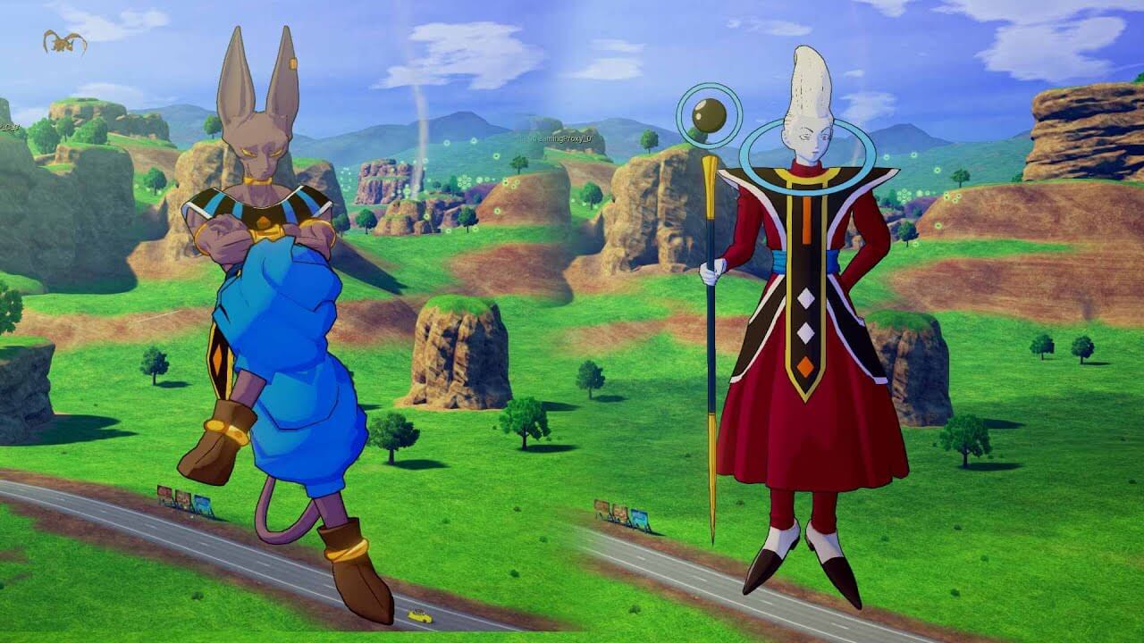 You Can Now Play As Beerus And Whis In Dragon Ball Z Kakarot Super Sonic Mod Coming Soon