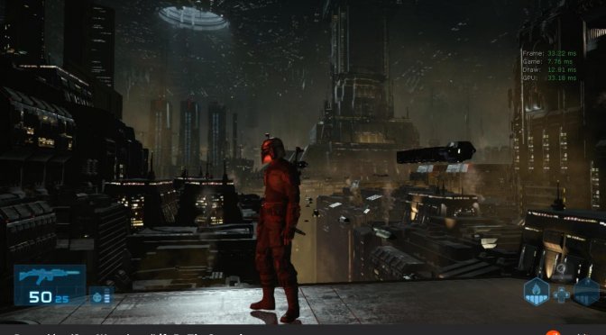 Here is a brand new leaked in-game screenshot from the cancelled Star Wars 1313 game