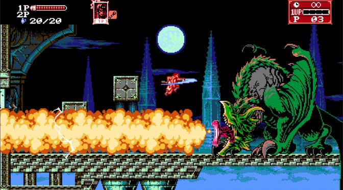 Bloodstained Curse of the Moon 2 screenshots header
