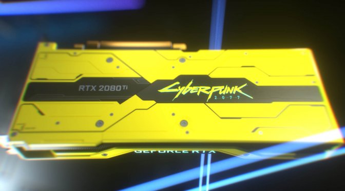 GOG is currently giving away a rare GeForce RTX 2080 Ti Cyberpunk 2077 Edition graphics card