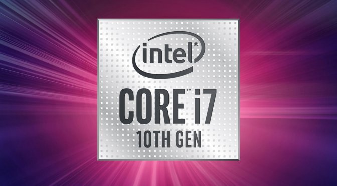 Intel Core 10th generation CPUs header image