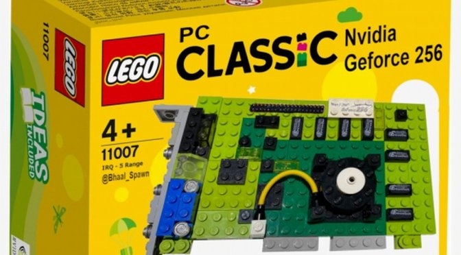NVIDIA GeForce 256 LEGO -1